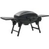 Barbecue E Griglia A Gas Portatile Con Fornello Nero VidaXL 2 Barbecue E Griglia A Gas Portatile Con Fornello Nero VidaXL -Prodotti Per Barbecue 11022309 1