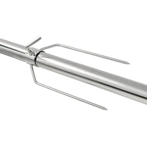 Griglia Barbecue Automatica Con Motore In Acciaio 207x45x81cm VidaXL 6 Griglia Barbecue Automatica Con Motore In Acciaio 207x45x81cm VidaXL - immagine 4