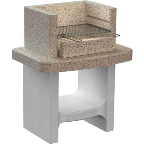 Barbecue Fisso In Muratura Con Mensola VidaXL 4 Barbecue Fisso In Muratura Con Mensola VidaXL - immagine 2