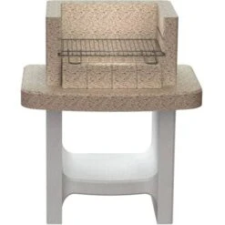 Barbecue Fisso In Muratura Con Mensola VidaXL 10 Barbecue Fisso In Muratura Con Mensola VidaXL -Prodotti Per Barbecue 12321383 4