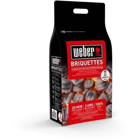 BRICCHETTI WEBER 4 KG 3 BRICCHETTI WEBER 4 KG