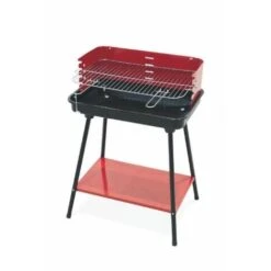 MAURY'S BARBECUE RETTANGOLARE IN ACCIAIO 58 X 38 X H 82 CM