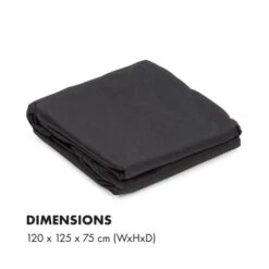 Klarstein Beef Brisket Copertura Protettiva Oxford Canvas Nero -Prodotti Per Barbecue 13296304 5