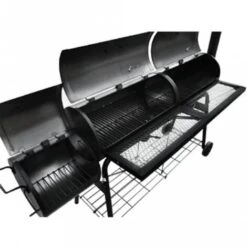 Barbecue Con Affumicatore Nevada XL Nero VidaXL 7 Barbecue Con Affumicatore Nevada XL Nero VidaXL -Prodotti Per Barbecue 1462168 3