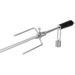 Girarrosto Elettrico Girarrosto Grill Bbq Con Motore 5 3 W 140 Cm Acciaio Inox -Prodotti Per Barbecue 15121527 3