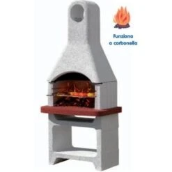 Barbecue In Muratura Bahamas Kg 285 Cm 86x56x195h