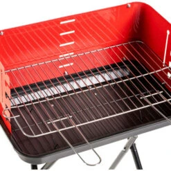 Enrico Coveri Barbecue A Carbone Rettangolare Portatile Con Struttura Pieghevole E Griglia In Acciaio -Prodotti Per Barbecue 18725001 3