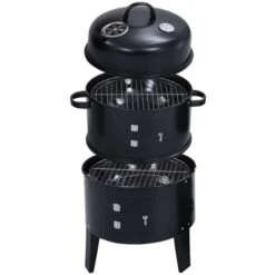 Griglia Barbecue A Carbone 3-in-1 40x80 Cm VidaXL