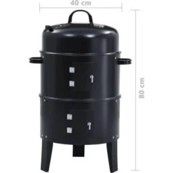 Griglia Barbecue A Carbone 3-in-1 40x80 Cm VidaXL 9 Griglia Barbecue A Carbone 3-in-1 40x80 Cm VidaXL -Prodotti Per Barbecue 18733394 3