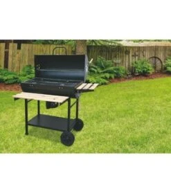 BARBECUE A CARBONELLA RETTANGOLARE 108 X 70 X 100 CM SUN-DAY NERO -Prodotti Per Barbecue 19517664 4