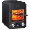 Klarstein Hannibal Grill Ad Alta Temperatura Indoor 2.200W 850°C Acciaio Inox Nero