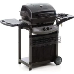 Barbecue Mod. Piu Saporillo A Gas Da 10 Kw Piastra In Acciaio Con 2 Bruciatori