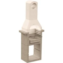 Hommoo Barbecue Fisso In Muratura Con Canna Fumaria VD27331 -Prodotti Per Barbecue 26625169 3