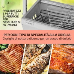 Klarstein Sauenland Mini, Griglia Con Girarrosto, 12kg Max., Acciaio Inox, 4W 10 Klarstein Sauenland Mini, Griglia Con Girarrosto, 12kg Max., Acciaio Inox, 4W -Prodotti Per Barbecue 27421858 4