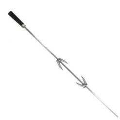 ASTA SPIEDO 70 CM FERMACARNE IMPUGNATURA UNIVERSALE GIRARROSTO BARBECUE 04171