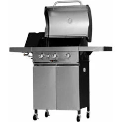 BARBECUE A GAS E PIETRA LAVICA ACCIAIO INOX 3 FUOCHI + FORNELLO LATERALE 37790 11 BARBECUE A GAS E PIETRA LAVICA ACCIAIO INOX 3 FUOCHI + FORNELLO LATERALE 37790 -Prodotti Per Barbecue 33601075 5