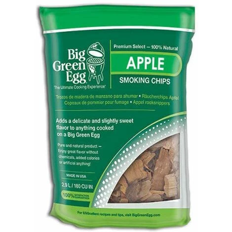 Legnetti Affumicatori Chips Melo Big Green Egg BGE113962 3 Legnetti Affumicatori Chips Melo Big Green Egg BGE113962