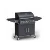 BARBEQUE A GAS 4 FUOCHI CON COPERCHIO E FORNELLO LATERALE -Prodotti Per Barbecue 34854528 1