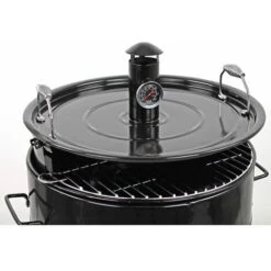 Mastercook - Barbecue Affumicatore A Carbone Barrel Con Griglia 47 Cm -Prodotti Per Barbecue 36243477 5
