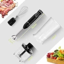 SET Frullatore Professionale Mixer Di Acciaio INOX Con Accessori, 2 Velocit¨¤, Teste Rimovibili 11 SET Frullatore Professionale Mixer Di Acciaio INOX Con Accessori, 2 Velocit¨¤, Teste Rimovibili -Prodotti Per Barbecue 37329420 5