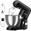 Impastatrice Planetaria Con 6 Modalit¨¤ Regolabili,1300 W, Mixer Multifunzione A Basso Rumore,Robot Da Cucina Elettrico Con Fruste 4L (Nero) -Prodotti Per Barbecue 37329666 1