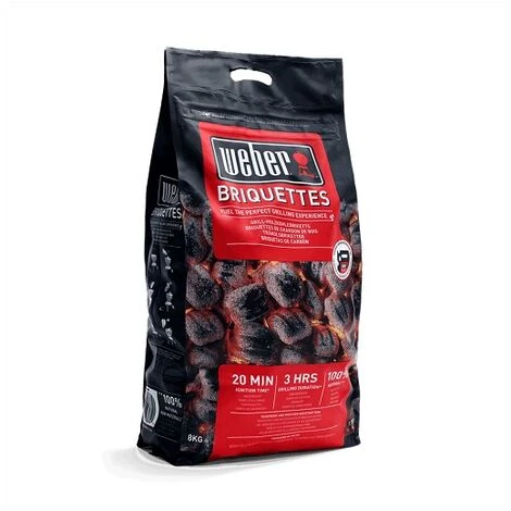 WEBER BRICCHETTI 8 KG 4 WEBER BRICCHETTI 8 KG - immagine 2