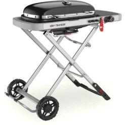Barbecue A Gas Da Viaggio Weber Traveler Nero 9010053 -Prodotti Per Barbecue 40839084 5