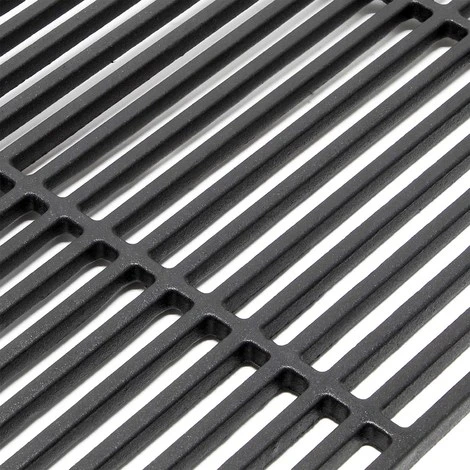 Griglia Rettangolare In Ghisa 54 X 34 Cm Robusta Per Grill A Carbone A Gas Barbecue 4 Griglia Rettangolare In Ghisa 54 X 34 Cm Robusta Per Grill A Carbone A Gas Barbecue - immagine 2