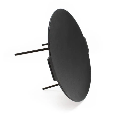 Piastra Rotonda In Ghisa Per Barbecue Fuoco Ø44cm Altezza 23 Cm Supporto A 3 Piedi 4 Piastra Rotonda In Ghisa Per Barbecue Fuoco Ø44cm Altezza 23 Cm Supporto A 3 Piedi - immagine 2