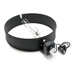 Girarrosto Elettrico Con Anello Ø 55cm X H 15cm Accessorio Per Barbecue A Sfera