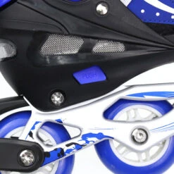 Pattini A Rotelle,Pattini In Linea Regolabili Con Ruote,outdoor Pattini ,modello:M (35-38)blu 9 Pattini A Rotelle,Pattini In Linea Regolabili Con Ruote,outdoor Pattini ,modello:M (35-38)blu -Prodotti Per Barbecue 47301241 3