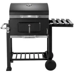 Prodotti Per Barbecue 23 3 In 1 Barbecue A Carbonella BBQ,Griglia A Carbone Grill Carrello, Palla Con Regolazione Della Temperatura , Nero