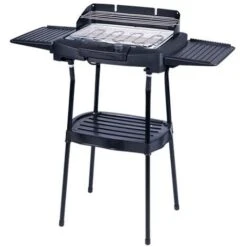 Barbecue Elettrico BBQ Supporto Griglia Bistecchiera Con Ripiani Laterali 2000W -Prodotti Per Barbecue 52803683 3