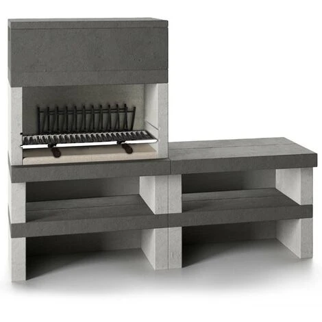 Barbecue Edilmark KUBO.1 Fuoco Posteriore - Panca Reversibile 3 Barbecue Edilmark KUBO.1 Fuoco Posteriore - Panca Reversibile