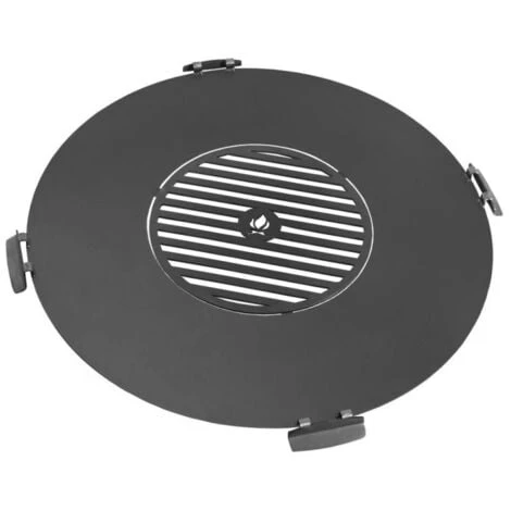 Barbecue Piastra Grill Da 78 Cm Per Braciere Con Griglia Da 36 Cm E 4 Manici 3 Barbecue Piastra Grill Da 78 Cm Per Braciere Con Griglia Da 36 Cm E 4 Manici