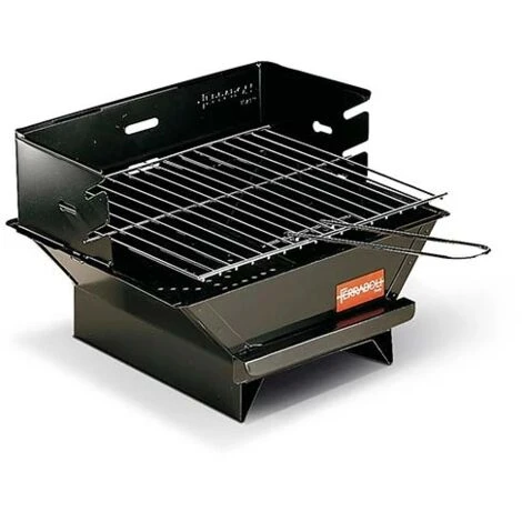 Ferraboli Barbecue Minigrill A Carbonella Da Tavolo Con Cassetto Cenere Portatile 4 Ferraboli Barbecue Minigrill A Carbonella Da Tavolo Con Cassetto Cenere Portatile - immagine 2