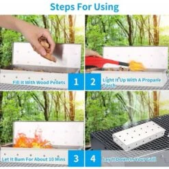 Scatola Per Barbecue Affumicatore Scatola Affumicata In Acciaio Inossidabile Griglia Per Barbecue Scatola Per Fumatori Accessorio Per Griglia A Gas, Griglia A Carbone 11 Scatola Per Barbecue Affumicatore Scatola Affumicata In Acciaio Inossidabile Griglia Per Barbecue Scatola Per Fumatori Accessorio Per Griglia A Gas, Griglia A Carbone -Prodotti Per Barbecue 63843391 5