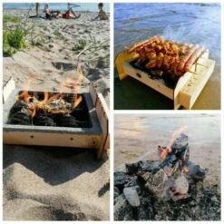 Barbecue A Carbonella Portatile Ecologico Monouso BBQ Usa E Getta Carbone -Prodotti Per Barbecue 64003130 4