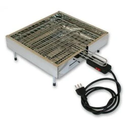 Bistecchiera Griglia Elettrica Satinata In Acciaio Inox 2000 Watt Made In Italy La Stella - ST 2000
