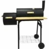 Barbecue A Carbone Con Coperchio E Ruote Green Boheme Nero -Prodotti Per Barbecue 68846075 1