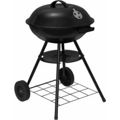 WOLTU Barbecue A Carbonella Portatile Grill Rotonda Griglia A Carbone Con Ruote -Prodotti Per Barbecue 80879144 5