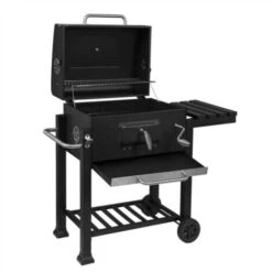 WOLTU Griglia A Carbone Portatile Con Ruote Barbecue BBQ Carbonella Grill Grande