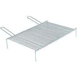 Graticola Per Barbecue, Griglia In Acciaio A Barre Con Piedini Alta Qualità Made In Italy -50 X 33 Cm 9 Graticola Per Barbecue, Griglia In Acciaio A Barre Con Piedini Alta Qualità Made In Italy -50 X 33 Cm -Prodotti Per Barbecue 8427599 4