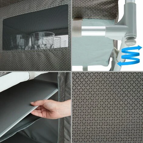 Cucina Da Campeggio 97x47,5x56,5cm - Cucinotto Campeggio, Cucina Campeggio 6 Cucina Da Campeggio 97x47,5x56,5cm - Cucinotto Campeggio, Cucina Campeggio - immagine 4