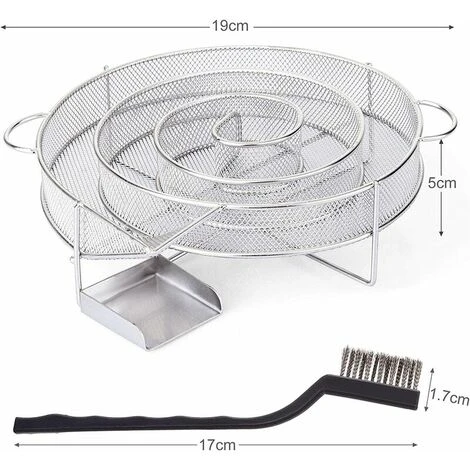 Generatore Di Fumo Freddo GTA Per Affumicatore Con Spazzola Per La Pulizia Delle Griglie 4 Generatore Di Fumo Freddo GTA Per Affumicatore Con Spazzola Per La Pulizia Delle Griglie - immagine 2