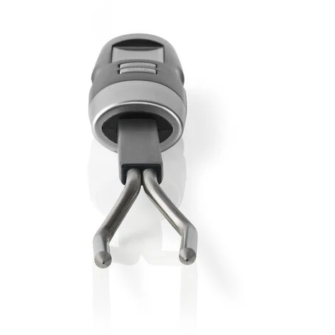 Nedis Termometro Per Carne Impostazione Della Temperatura Display LCD 0 - 110 °C Argento / Nero 6 Nedis Termometro Per Carne Impostazione Della Temperatura Display LCD 0 - 110 °C Argento / Nero - immagine 4