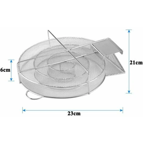 Generatore Di Fumo Freddo Griglia Tonda In Acciaio Inox Generatore Di Fumo Freddo Per Grill E Affumicatore 7 Generatore Di Fumo Freddo Griglia Tonda In Acciaio Inox Generatore Di Fumo Freddo Per Grill E Affumicatore - immagine 5