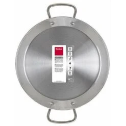 Metaltex 3 Raciones Paellera Induzione Acciaio Inossidabile, Tinta Unita -Prodotti Per Barbecue 86655826 3