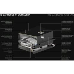 Barbecue Fogher FGA 750 FO - In Acciaio Inox Con Carrello 11 Barbecue Fogher FGA 750 FO - In Acciaio Inox Con Carrello -Prodotti Per Barbecue 88217255 5
