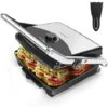 PIASTRA PER PANINI TOAST BISTECCHIERA ANTIADERENTE 2000W GRIGLIA ELETTRICA -Prodotti Per Barbecue 88524960 1
